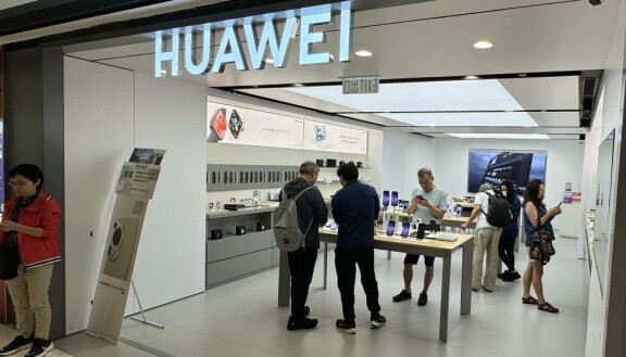 Huawei store in Hong Kong