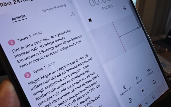 Transkriberingshjälp – så kan Galaxy AI omvandla tal till text och sammanfatta