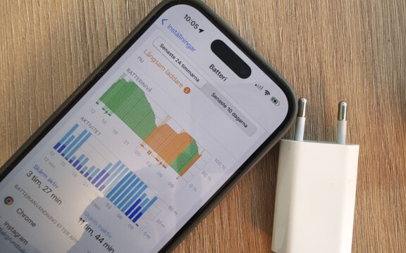 Så ser du om din Iphone laddar för långsamt