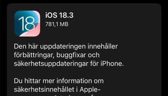 Apple has released iOS 18.3