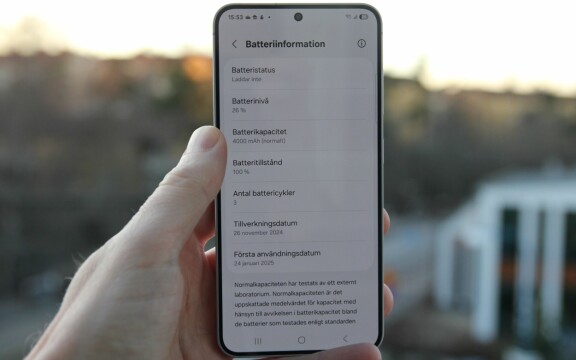 Bättre batteri i mobilen med One UI 7