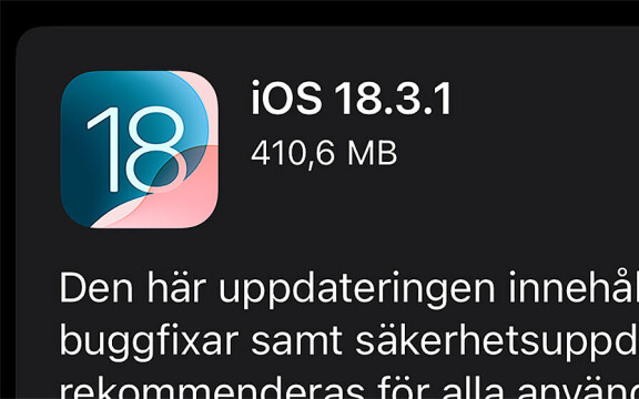 Apple uppdaterar Ios och Ipad OS