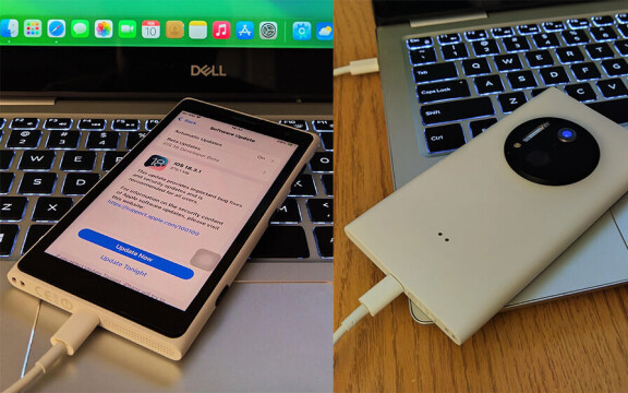 Hemmabygge kombinerar Apple och Nokia