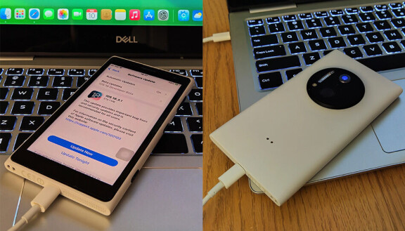 Hemmabygge kombinerar Apple och Nokia