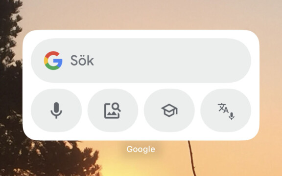 Gör din egen personligt anpassade Google-widget för Iphone