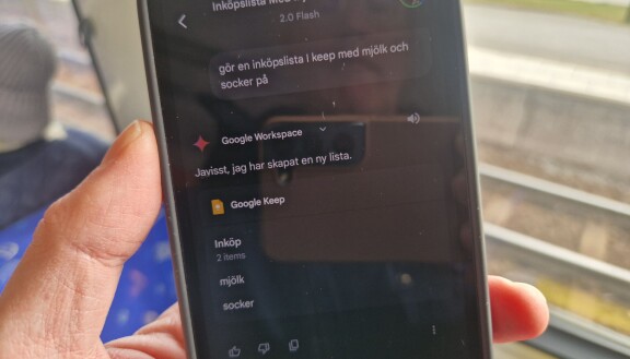 Tips: Styr Google Keep med rösten med Gemini