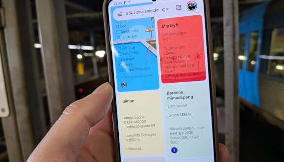 Tips till Google Keep: Använd färg och bakgrund för att hitta anteckningar lättare