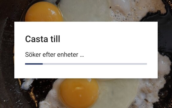 Visa dina bilder på en större skärm med Chromecast eller Google TV