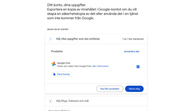 Byt onlinelagring: Så laddar du ner eller flyttar alla dina bilder