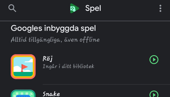 Google förväntas lägga ner Play Spel