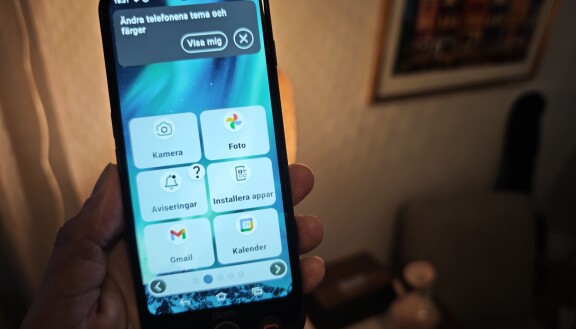 Har Doros nya seniortelefoner stöd för bättre ljud med höraparater?