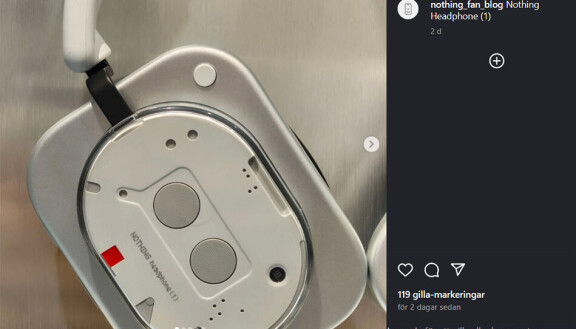 Bilder påstås visa Nothings nya lurar