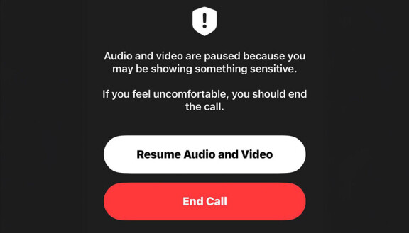Facetime får automatiskt skydd mot naket