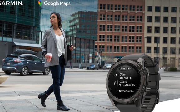 Garmin-klockor får stöd för Google Maps