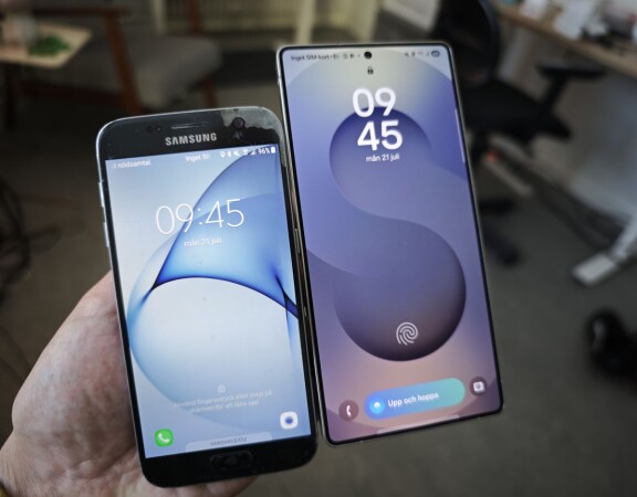 Samsung Galaxy S7 vs S25 – Så mycket har hänt på nio år