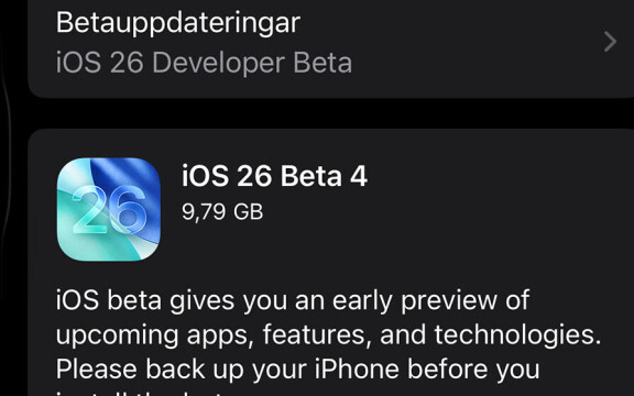 Inget att göra i helgen? Betatesta Ios 26