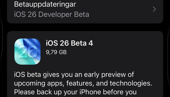 Inget att göra i helgen? Betatesta Ios 26