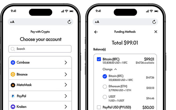 Paypal satsar på betalningar med kryptovaluta
