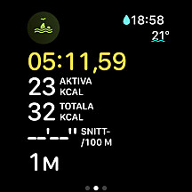 Krönika: Bra jobbat! Du har simmat 1 meter – se alla uppgifter om ditt träningspass här