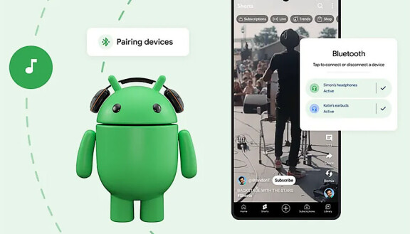 Android utökar Auracast-stödet för delat ljud