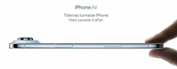 Iphone 17 och Iphone Air lanserade