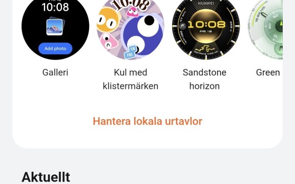 Så kan du göra egna urtavlor och anpassa de som finns i Huaweis smarta klockor