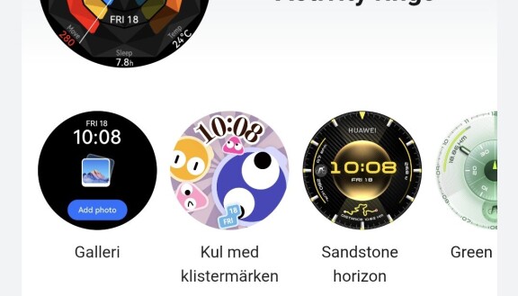 Så kan du göra egna urtavlor och anpassa de som finns i Huaweis smarta klockor