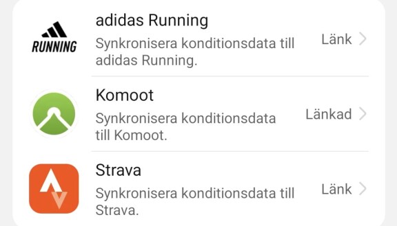 Så får du träningen från Huawei Watch till Strava, Adidas och andra tjänster
