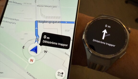 Navigering i klockan med Huawei Watch