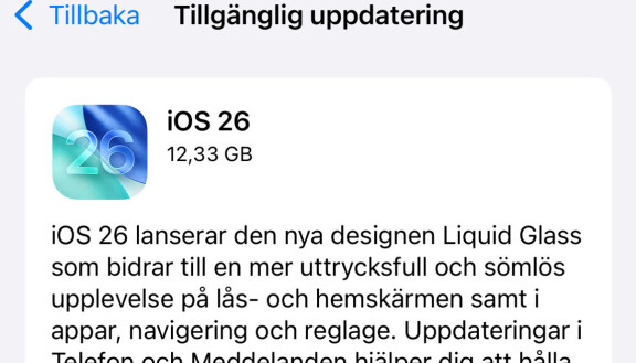 IOS 26 ute nu, samt Ipad OS, Watch OS med mera – tänk på detta innan du uppdaterar