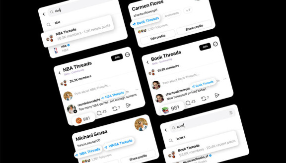 Threads introducerar ny gruppfunktion