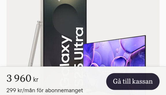 'Han köpte Samsung Galaxy S25 Ultra med Smart TV på köpet för bara 4000 kronor – det här gäller'