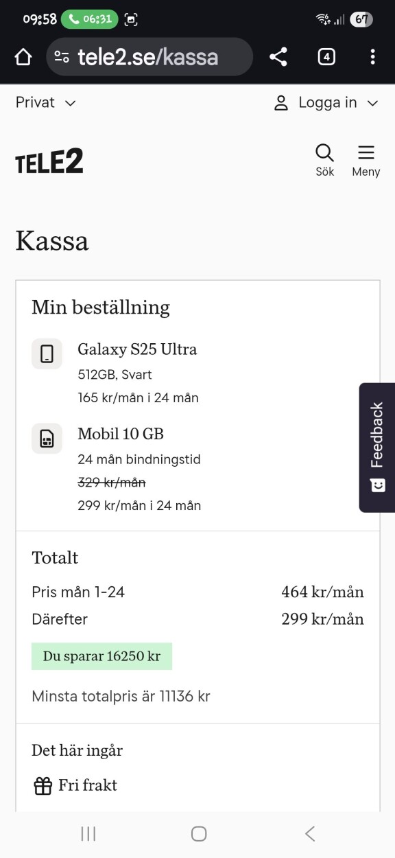 'Han köpte Samsung Galaxy S25 Ultra med Smart TV på köpet för bara 4000 kronor – det här gäller'