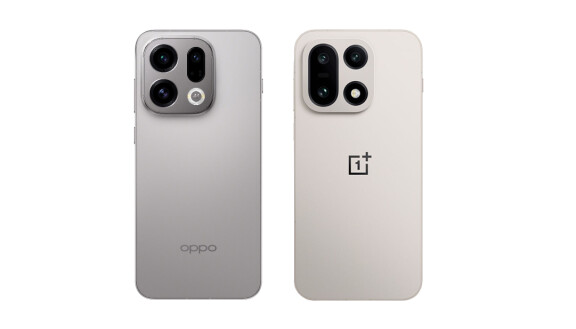 Oppo Find X9 sida vid sida med Oneplus 15