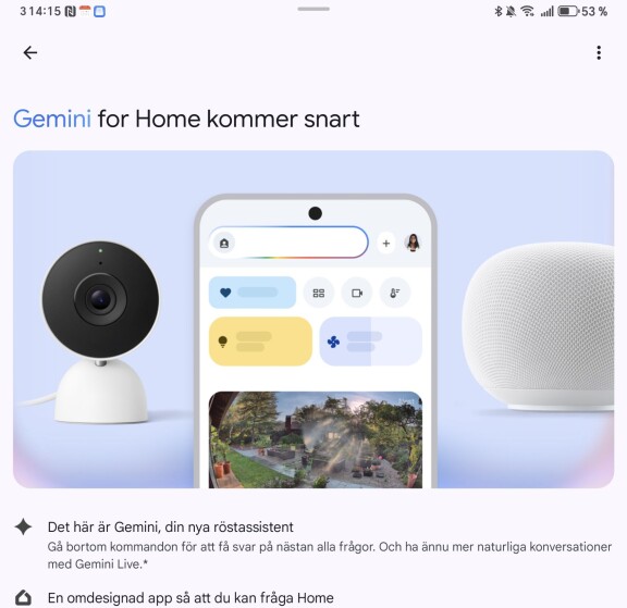 Google har börjat släppa Gemini för hemmets smarta högtalare och skärmar – det här är enheterna som uppgraderas