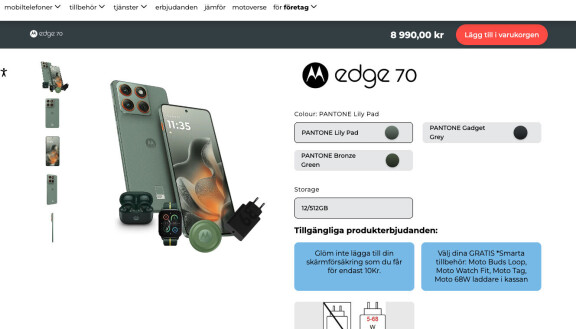 Säljs innan lansering