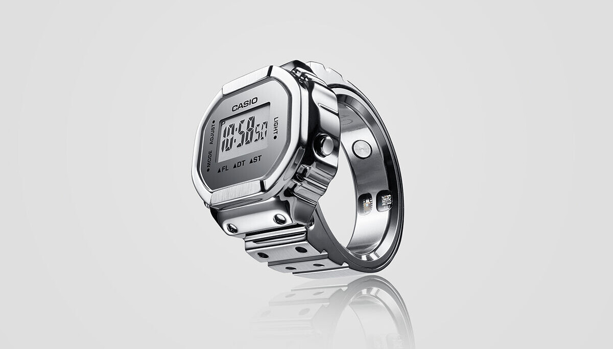 Casios fingerklocka blir en smart ring
