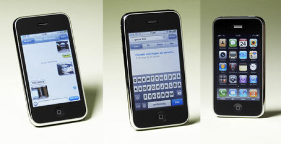 Första testet: Iphone 3GS