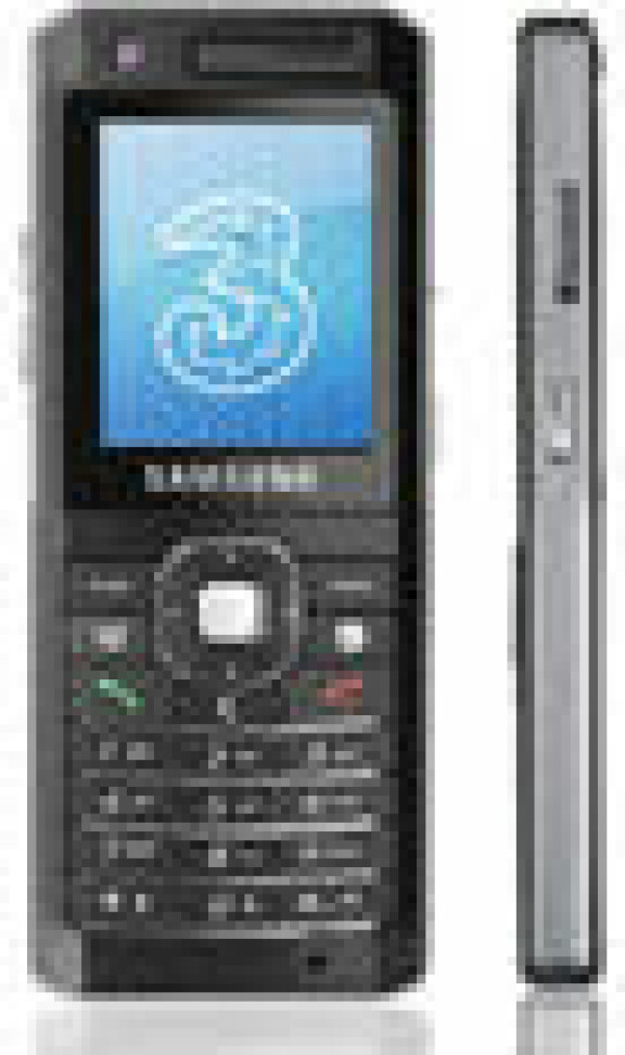 Snabbtitt på Samsungs tunna 3G-mobil