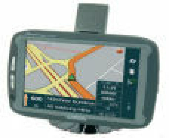 GPS med backkamera