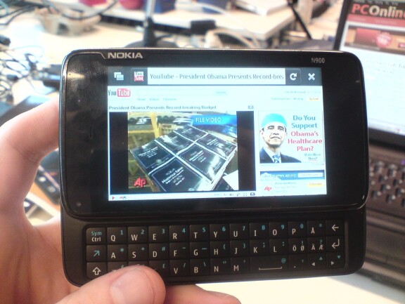 Test: Firefox Mobile 1.0 för Nokia N900