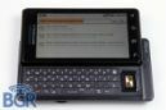 Motorola Droid visar Android 2.0