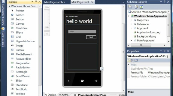 Verktyg för Windows Phone 7 släppta