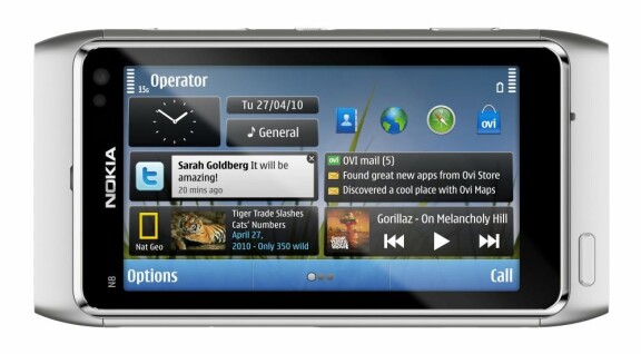 12-megapixelmobilen Nokia N8 presenterad
