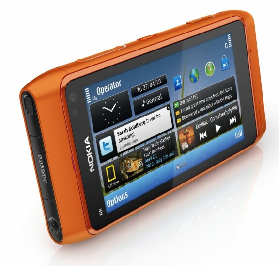 12-megapixelmobilen Nokia N8 presenterad