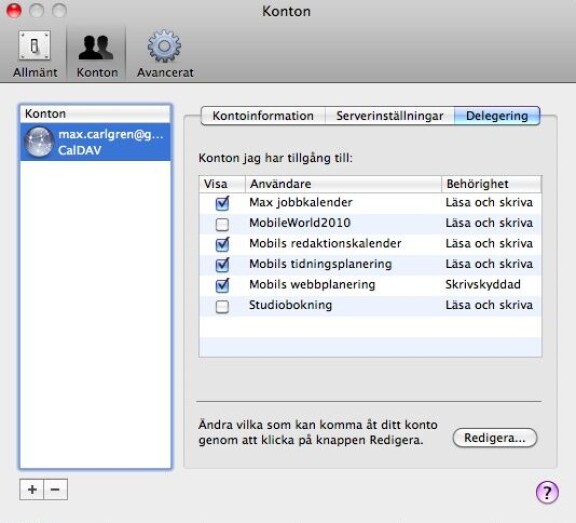 Synka din Mac med Google