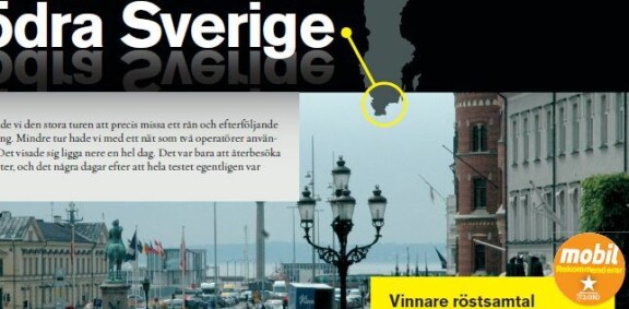Mobils täckningstest 2010 - hela listan