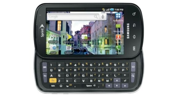 Epic 4G - stor Galaxy S med tangentbord