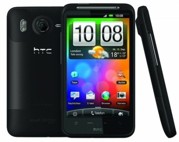 Jätteskärm i nya HTC Desire HD