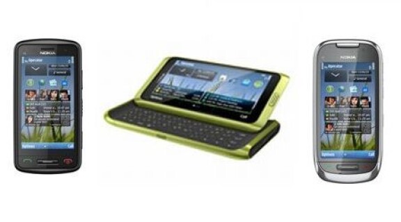 Nokia C6, E7 och C7